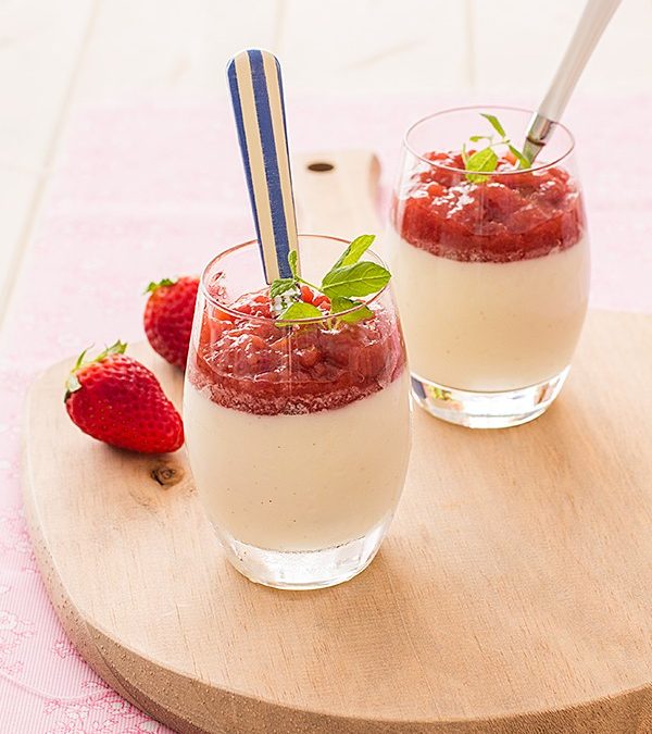 Receta para hacer una panna cotta
